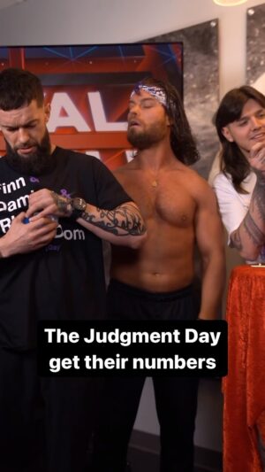 Fergal Devitt Instagram - Will a member of The Judgment Day be calling themselves a Men’s #RoyalRumble Match winner after tonight? 👀