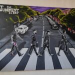 Fergal Devitt Instagram - The Judgment Day X Abbey Road Painting 🎨 🖌️ Special Collab @finnbalor @rhearipley_wwe @archerofinfamy Prints can be found via link in bio