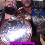 Fergal Devitt Instagram - #TheJudgmentDay’s @finnbalor & @archerofinfamy shut down #Imperium’s @wwe_kaiser & @vinciwwe tonight sending a clear message to @gunther_wwe… 💀⚖️😈 #WWERaw