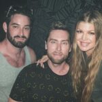 Fergie Instagram - happy pride! 🏳️‍🌈 thank you @lancebass @roccosweho @pairofthieves @heartweho for hosting us! (+ my little fun pride throwback playlist is on @spotify now 💚 link in bio)