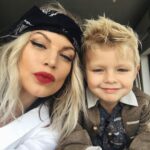 Fergie Instagram - #axljack my valentine everyday ♥️♥️ #fbf to pirate party age 4
