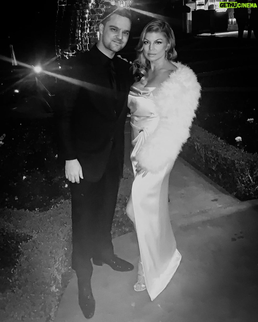 Fergie Instagram - Celebrating Puff 🤍🤍 #DIDDY50 @diddy