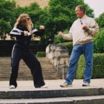 Fergie Instagram - Me and padre in philly #fbf Rocky Steps