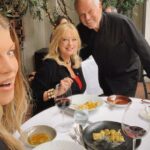 Fergie Instagram - when wolfgang puck shows up to your mother’s day lunch Spago