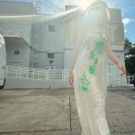 Fernanda Castillo Instagram – Shimmering light
@fendi 

@ger.parra 💚
