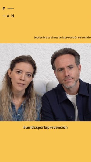 Fernanda Castillo Instagram - Hoy @erikhayser y yo nos unimos a este esfuerzo de  @fundacion_fan para hablar y escuchar sobre salud mental y prevención de la muerte por suicidio. 
Septiembre es el mes de la prevención del suicidio. Hablemos para romper el estigma, darle la visibilidad que merece y dejar de darle la espalda a la realidad de miles y miles de personas. #UnidxsPorLaPrevención
podemos hacer la diferencia.