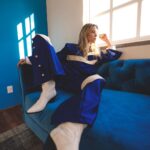 Fernanda Castillo Instagram - Blue Monday 💙 Hay días que vienen con un aire de tristeza, sin razón , y no hay nada que podamos hacer más que atravesarlos .
