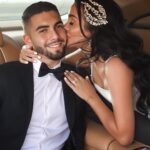 Fidji Ruiz Instagram - Unis à jamais Inshallah 🤲🏼♥️ @anasofficiel_ Nous n’avions rien prévu mais tout est écrit. Le mektoub nous a réuni, peu importe la distance, les différences qui nous séparent, il nous a réuni. Tu es cette promesse révélée que la vie m’a faite. Tu es mon homme, mon confident, mon meilleur ami …bon des fois t’es aussi mon relou ( on va dire que c’est le caractère des ZHOMMES 🇩🇿 askip )mais bon je ne suis pas toujours un petit ange non plus hihi I love you #wedding