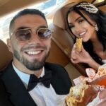 Fidji Ruiz Instagram - Monsieur et Madame Benturquia 👰🏻‍♀️🤵🏻‍♂️. Nous devons vous avouer un secret hihi . Certaines personnes s’en doutent, d’autres pas. Oui nous nous sommes unis devant Dieu 🤲🏼 le 26 juillet 2021. Nous avons désiré vivre cette première année de jeunes mariés dans l’intimité la plus totale. Nous voulions garder ce secret et savourer tout cela en toute exclusivité. Mais Il y a quelques jours a eu lieu le mariage civil ( d’où la venu de mes plus précieux mes parents… et oui j’ai vu vos messages. Beaucoup ont compris à ce moment là ) Il est temps pour nous de vous partager tout ce bonheur 🥹♥️ Que Dieu le Miséricordieux nous protège et nous garde réunis ici bas et dans l’au delà Inshallah. Je t’aime dans cette vie et dans l’autre. Tu es l’homme de ma vie, je suis honorée de porter ton nom et d’être ta femme. Je remercie Allah de m’avoir bénie en te mettant dans ma vie et en faisant de moi ta moitié. Je t’aime pour l’éternité @anasofficiel_ Unis à jamais Inshallah.