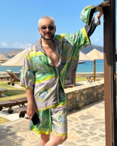 Filipp Kirkorov Instagram - New me. New music soon. Summer 2023 @eloundapeninsula Elounda Peninsula All Suite Hotel