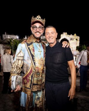 Filipp Kirkorov Instagram - Ciao Italia!🇮🇹
Bravo & grazie, Domenico Stefano!❤️ 
Looks by @dolcegabbana