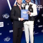 Filipp Kirkorov Instagram – ПЕСНЯ ГОДА 2023 ❄️
Песня остается с человеком… из года в год.
Мы встречаемся все вместе и поем лучшие песни за год!
Рад был всех увидеть. А главное, именно на этом концерте чествуют авторов песен. Награды в этот раз получили:
🌟 «Если ты уйдешь» от @andreireznikov 
И получили специальный приз, как лучший саундтрек года. Так что поздравляю и режиссера фильма «Нюрнберг» –  @lebedevnick777 👏🏼
🌟 «Королева» с @lusia_chebotina 
Спасибо, моя девочка, что написала такую шикарную песню для нашего дуэта 🫶🏼