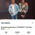 Fivio Foreign Instagram - Happy Cday Baby Boy.. 4ever a town legend @tdott_woo 🕊️💙