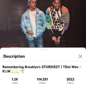 Fivio Foreign Instagram - Happy Cday Baby Boy.. 4ever a town legend @tdott_woo 🕊️💙