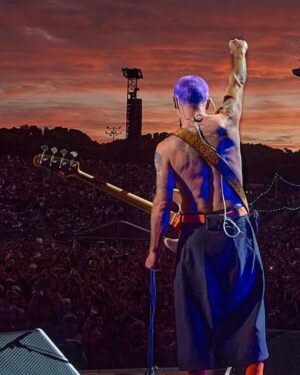 Flea Instagram - Thanks Aotearoa, love you with the depth.  Always wanna live a life that honors you. Let there be rock.  Photo by @davidmushegain