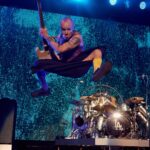 Flea Instagram - At the gig last night, treading where Kareem used to tread, dancing between the rain drops.