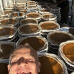 Flea Instagram - @atibaphoto and I in the possession of a large quantity of pies