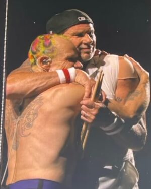 Flea Instagram - me and the big guy played a lot of rhythms