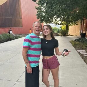 Flea Instagram - with my unbelievably incredible transcendently cosmic and beautiful daughters Clara and Sunny this last week, celebrating the 18th birthday of Sunny Bebop!