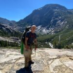 Flea Instagram - Just emerged from walking several days deep into the backcountry of the Sierra Nevada mountain range. I was in constant awe and nothing on earth can make me more happy or more my true self. Damn I'm grateful to my father for showing me the wonders of nature when i was a wee little lad. God spoke directly to me, my core truth reflected. My backpacking partner Peter Staley took the pics. Walked for hours up mighty mountains with 40 pounds on my back And FUKKKKK THAT WATER WAS COLD!!!