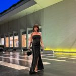 Florencia Peña Instagram - El finde metí viajecito a Rosario y festejamos junto a Eve los 10 años de @diamonds.ind, su marca de vestidos a medida, pura industria nacional 🇦🇷 👗 Un evento increíble donde celebramos la moda y la marca personal a la hora de vestirnos 😉 Y de paso conocí el @citycenterros, el hotel de lujo de la ciudad 🤩 Prometo volver, lo juro 😜 Gracias @maggiemellas @sebacruzcenteno y @noralihgago por ser mis amigos de ruta en este viaje veloz 🚘💥 y a @gautoanalia_makeupstudio por dejarme tan bella esa noche 🫶🏻 City Center Rosario