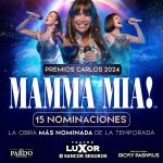 Florencia Peña Instagram - FELICES!!! 🥹💙 @mammamiaarg la obra MÁS NOMINADA de #CarlosPaz 🤩 15 NOMINACIONES a los Premios Carlos 2024 🥳 ¡Esta obra es una fiestaaaaa! Y no se la pueden perder. GRACIAS por este reconomiento a nuestro trabajo 💪🏻 ¡Vamoooos equipo del amor! @pardoproduccionesok @rickypashkus @teatroluxorsancorseguros Villa Carlos Paz, Argentina