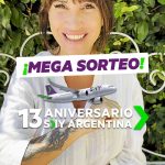 Florencia Peña Instagram - 🎉SORTEO🎉 En esta ocasión especial, queremos regalarte la experiencia de llevar el CHE a Latinoamérica con SKY. ¿Te imaginás recorriendo Latinoamérica de punta a punta? 🌎✈️ ¡Ganá la oportunidad de volar a los destinos más increíbles! Con SKY, podrás disfrutar de pasajes para descubrir Cancún, Lima, Santiago, Punta Cana y Bogotá. 1️⃣ Seguir la cuenta oficial de @skyairlinear en Instagram. 2️⃣ Comentar cuál de los 5 destinos que podrás ganar es tu favorito: Cancún, Lima, Santiago, Punta Cana o Bogotá. 3️⃣ Etiquetá a tu acompañante para celebrar los 13 años de SKY y llevar el Che a toda Latinoamérica. Ambos deben seguirnos para ganar 🏆 🌟 Participá y ganá la oportunidad de recorrer estos destinos de ensueño. ¡SKY te lleva a descubrir lo mejor de Latinoamérica! 🌐✨ #ViajaConSKY #DescubreLatinoamérica #GanaConSKY Sorteo váilido desde el viernes 4 de diciembre de 2023, hasta el martes 13 de diciembre a las 23:59 hrs. Premio para un ganador: 5 pasajes dobles a 5 destinos SKY (Santiago, Bogotá, Punta Cana, Cancún y Lima).