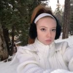 Francesca Capaldi Instagram - Walking in a winter wonderland ⛸️⛄️ Big Bear Lake, California