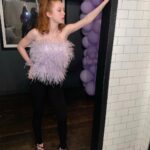 Francesca Capaldi Instagram - Big Bird and Barney had a baby 🪶 Sesame St.