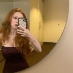 Francesca Capaldi Instagram - Someone walked in when I took this and I quickly ran away.