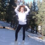 Francesca Capaldi Instagram - Walking in a winter wonderland ⛸️⛄️ Big Bear Lake, California