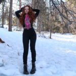 Francesca Capaldi Instagram - Sometimes, you just need to change your altitude. 🌨