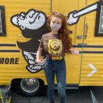 Francesca Capaldi Instagram - LOVE this new @padres gear💧Follow @petcoparkevents to find the pop-up retail activations around San Diego Puesto Mission Valley