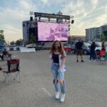 Francesca Capaldi Instagram - Let’s go Padres 💛🤎 Who’s your favorite team? @petcoparkevents @padres #frairfaithful