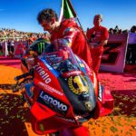 Francesco Bagnaia Instagram - Ci siamo fatti una promessa, tanto tempo fa: Saremmo diventati Campioni del Mondo INSIEME. Ti ho voluta e ti ho cercata dalla prima volta che ho sentito il rumore della frizione a secco della 996 di mio zio. Ci siamo scelti, abbiamo litigato ma ci siamo sempre capiti. Il rosso fa parte di me e oggi abbiamo scritto la storia più bella di sempre. We made a promise to each other, a long time ago: We would become World Champions TOGETHER. I've wanted you and sought you out since the first time I heard the dry clutch noise of my uncle's 996. We chose each other, we fought but we always understood each other. Red is part of me and today we have written the most beautiful story ever. Circuit Ricardo Tormo