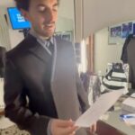 Francesco Bagnaia Instagram - Grazie @sanremorai e @amadeusonoio, è stato un vero onore! @gucci @sabatods #Go1Free Ariston Sanremo