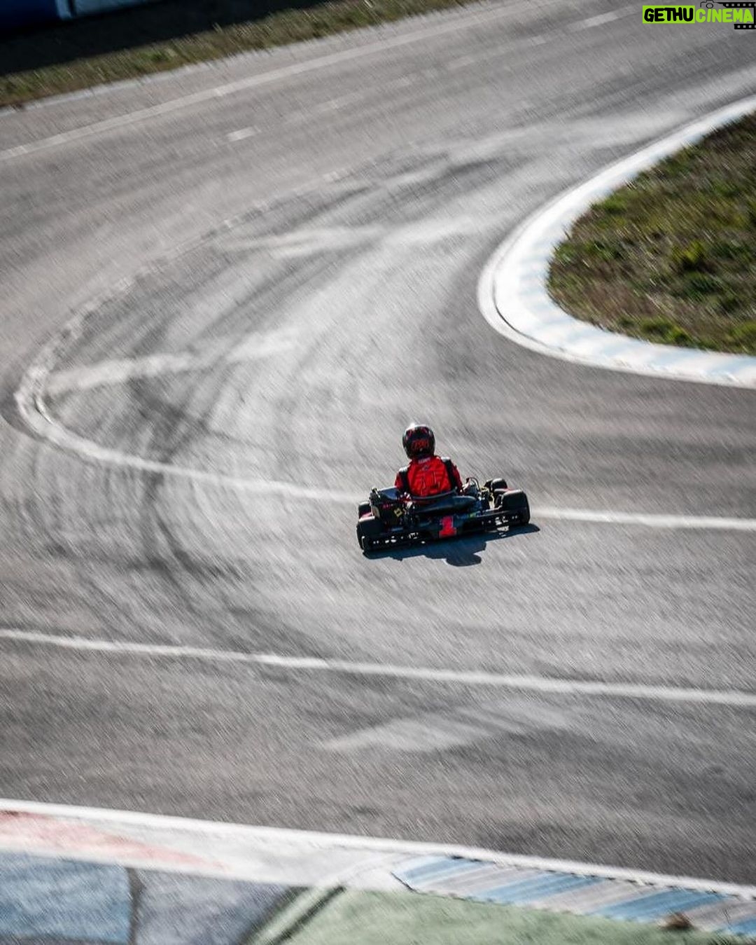 Francesco Bagnaia Instagram - Back on track with four wheels 🤙🏻 #Go1Free