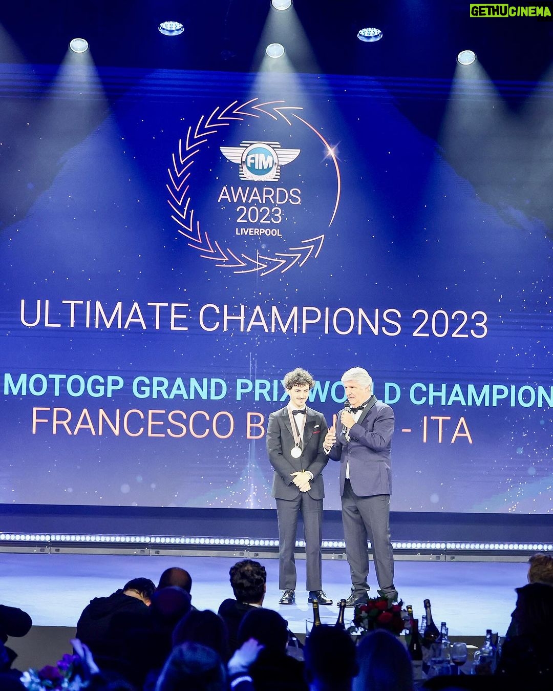 Francesco Bagnaia Instagram - About the @fimlive gala ✨ #Go1Free Liverpool