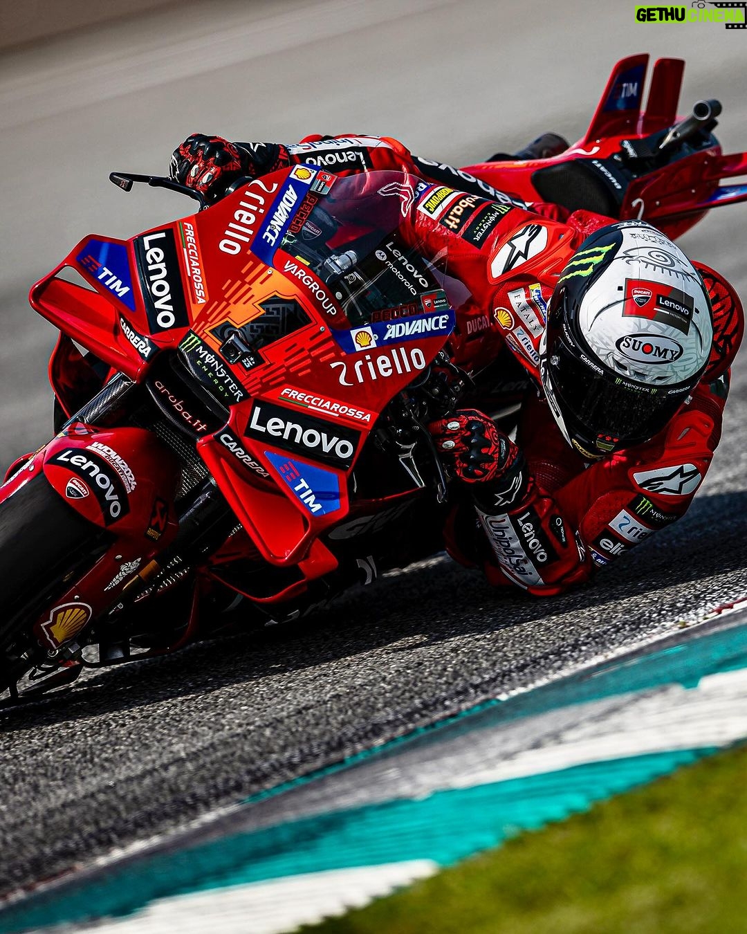 Francesco Bagnaia Instagram - The second taste is even better 🥤🍿 #Go1Free Sepang International Circuit