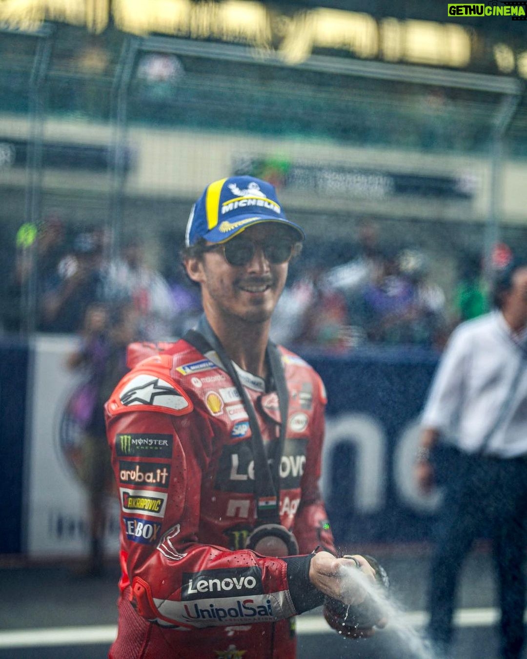 Francesco Bagnaia Instagram - The best we could do #Go1Free Buddh International Circuit