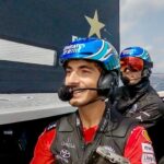 Francesco Bagnaia Instagram - It was like flying over water! Thank you @emiratesteamnz #Go1Free Barcelona, Spain