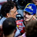 Francesco Bagnaia Instagram - Monday vibes before the grand finale 🤟🏻 #Go1Free Losail International Circuit