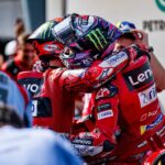 Francesco Bagnaia Instagram - Thank you Sepang, you are always super! Next stop Qatar 🫡 #Go1Free Congratulations to @bestia23 and the whole @ducaticorse , I am really happy for you guys. Sepang Circuit