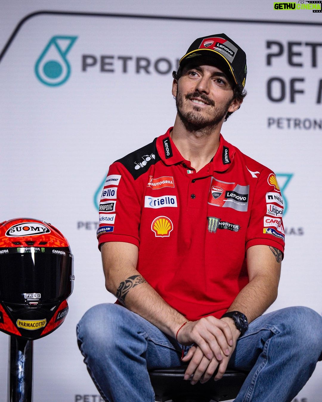 Francesco Bagnaia Instagram - About the media day 🇲🇾 #Go1Free Kuala Lumpur, Malaysia