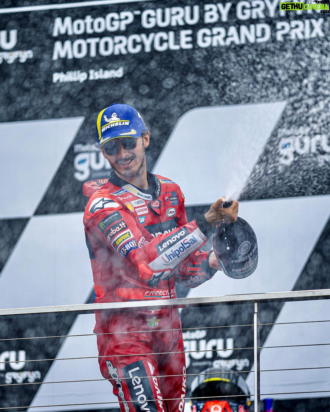 Francesco Bagnaia - 136.1K Likes - 🇦🇺 Camera roll!
Thanks guys for the cheers, we had a lot of fun
#Go1Free