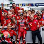 Francesco Bagnaia Instagram - We scored a crazy header goal 🤙🏻🍿 #Go1Free Phillip Island Grand Prix Circuit
