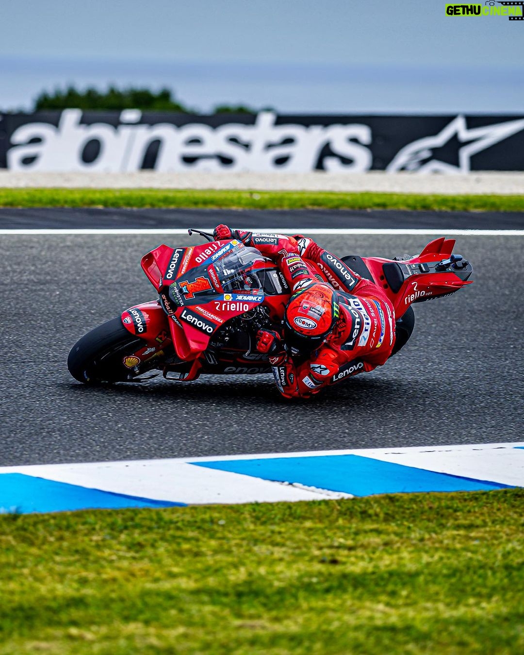 Francesco Bagnaia Instagram - It will be a long Friday night, again, but we will get there, again 🤟🏻 #Go1Free Phillip Island Grand Prix Circuit
