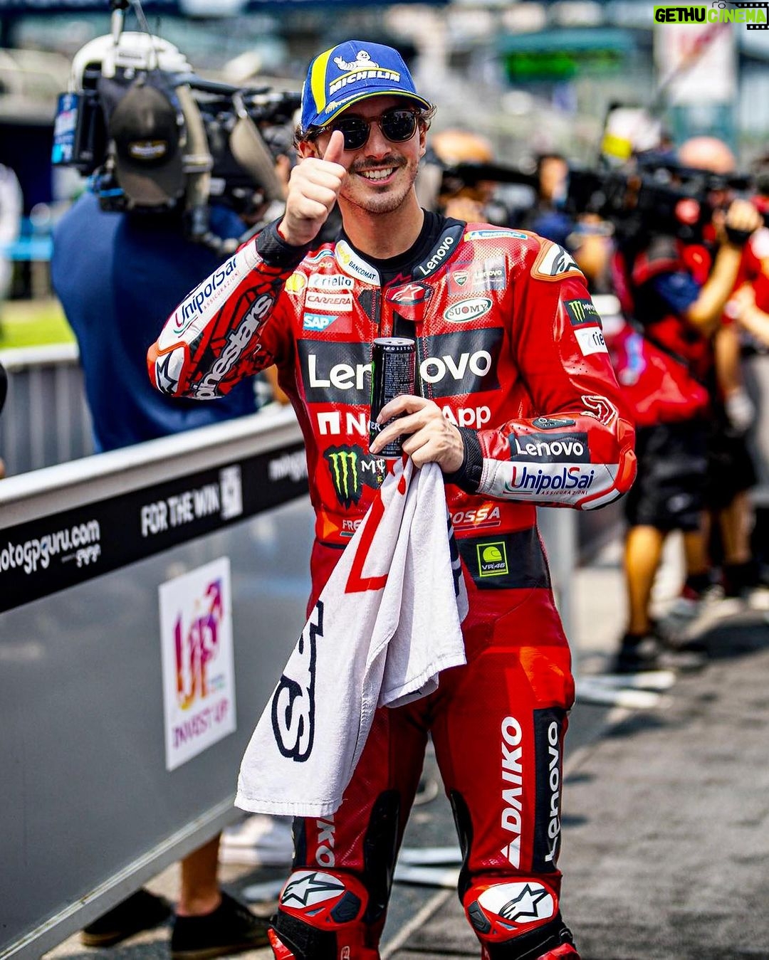 Francesco Bagnaia Instagram - The best we could do #Go1Free Buddh International Circuit