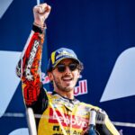 Francesco Bagnaia Instagram - Misano è sempre Misano ❤️ Grazie ragazzi, oggi avete fatto la differenza, ci meritiamo una Rossini 🍕 ( offre @ducaticorse 😂) #Go1Free Misano World Circuit