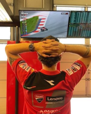 Francesco Bagnaia Instagram - Academy rule 🧢 #Go1Free 
@vr46ridersacademyofficial